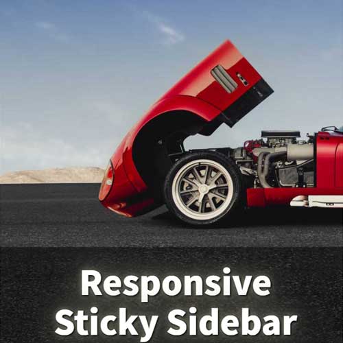 Responsive Sticky Sidebar